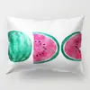 Funda de Almohada Larga de Frutas Funda de Cojín Rectangular para Cintura