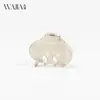 Pinza Nueva de Acetato Wjia para el Cabello Tamaño Pequeño Color Sólido Moderna Versátil Pinza de Tiburón para Recogido Parcial de Cabello Dulce Accesorio para el Cabello