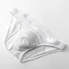 Ropa interior de triangle de seda helada para hombre, calzoncillos transpirables para cadera de hombre, ropa interior para hombre de alta transparencia, ultrafina, sedosa, cómoda