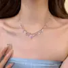 Hada ~ collar de borla gota de agua exquisito súper hermoso cadena de clavícula de personalidad de temperamento femenino cadena de celebridad de internet de nicho de alta calidad