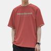 Camiseta de Algodón Puro para Hombre de Manga Corta 2026 Nueva de Verano Holgada de Algodón de Media Manga Moderna con Estampado de Letras Cuello Redondo Camiseta