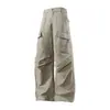 Roupas Masculinas ACU Workwear Vintage Calças Plissadas para Homem Outono/Inverno 2026 Novas Tendências Calças Longas Casuais Largas com Caimento para Homem