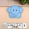 A Pronta Entrega Atacado Patches Bordados Desenhos Animados Panda, Elefante, Filhote de Cachorro Patches para Decoração e Reparo de Roupas