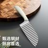 Fábrica dedicada al corte de acero inoxidable 304 de diente de lobo, cuchillo de cocina pequeño para papas fritas, cuchillo de cocina para cortar frutas, suministro de fábrica.
