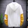 Traje Sudadera con Capucha para Hombre Estilo Coreano Moderno Traje de Dos Piezas Primavera y Otoño Nuevo Ropa Deportiva Casual