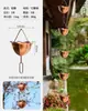Cadena de Drenaje de Agua Estilo Chino para Patio Morado, Cadena de Lluvia, Cadena de Drenaje, Cadena de Canalón, Cadena de Agua de Lluvia, Villa, Casa de Huéspedes, Cadena de Lluvia para Aleros