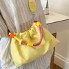 Bolsa de Balde Portátil Super Quente da Moda Nova Bolsa Feminina Estilosa Transfronteiriça Bolsa de Mão Dopamina Ins Bolsa de Ombro Único Transversal
