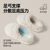 Pantuflas de algodón de suela gruesa para hombre, pantuflas de interior para el hogar, antideslizantes, cálidas, forradas de felpa, pantuflas de algodón afelpado, con una sensación suave y acolchada, estilo hombre, invierno