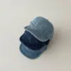Chapéu de Bebê Outono Coreia do Sul Novo Estilo Outono Jeans Outdoor À Prova de Vento Protetor Solar para Bebê Boné de Beisebol para Bebê