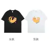 Algodão Penteado Puro Ajustado Trajes Únicos de Casal para Homens e Mulheres, Design Moderno de Verão, Camisetas de Manga Curta Super Populares