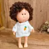 Solo Ropa de Muñeca para Muñeca Mia Papa Española de 24cm: Zanahoria, Peto, Conjunto de Ropa Casual