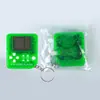 Tetris handheld mini máquina de jogo brinquedo nostálgico clássico máquina de jogo chaveiro descompressão pendurado ornamentos presente