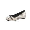 Zapatos Mary Jane poco profundos con estilo de lazo dulce CM2026 nuevos y versátiles para aumentar la altura para mujer