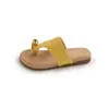 Chinelos Flip-Flops Estilo Francês Sandálias Romanas 2026 Verão Novo Versão Coreana Sandálias de Tira Fina para Meninas Sapatos de Praia com Solado Macio