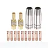 Conjunto de Bicos Condutores Mb15Ak para Exportação Transfronteiriça, Capa Protetora, Biela, Conjunto de Acessórios para Pistola de Solda Secundária Mig15Ak