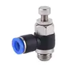 Conector Rápido SC 04-G02/08-G02 Atacado Conector Rápido de Torção Rápida para Tubo de Ar Pneumático Conector de Encaixe Rápido Válvula Borboleta Válvula Reguladora de Velocidade