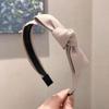 Diadema Estilo Coreano, Modelo Nuevo de Moda 2025, Diadema Simple y Versátil con Lazo Coreano y Dientes, Pinza para el Cabello Antideslizante