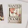 Serie Creativa de Dibujos Animados Anime One Piece de Artículos con Póster de Se Busca Imanes para Refrigerador y Artículos Decorativos