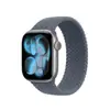 Adequado para Pulseira de Apple Watch S10/Se/6/5 Elástica Tecida de Laço Único de Nylon Apple89 Pulseira de Relógio Universal