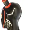 Casco de Látex para Sexo Máscara de Látex Suministros Sexuales para Adultos Máscara de Baile Fiesta de Halloween Casco