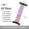 Soporte para rodillo de espuma tipo columna de yoga masajeador de espalda, rodillo con púas para pierna y relajación muscular de cuerpo completo, venta al por mayor de fábrica