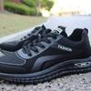 Zapatos Casuales de Piel Suave para Hombre Otoño e Invierno 2025 Negros Trabajo Resistentes a la Suciedad Zapatos para Viajar