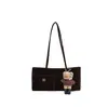 Bolsa Retro Estampa de Leopardo Feminina Grande Capacidade 2026 Nova Outono Estilosa Ombro Único Bolsa Mãe-Filho Yuzi Bolsa Tote para o Dia a Dia