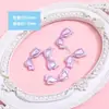 Ins Lindo Color Perla Transparente Lazo Con Cuentas DIY Joyería Hecha a Mano Pendientes Pulsera Collar Accesorios Material