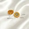 Retenção de Cor Alta Método Antigo Areia Dourada Diamante Incrustado em Ouro Contas Espaçadoras com Contas Pingente Solto DIY Manual Pulseira Pingente de Franja Acessórios