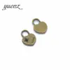 YuenZ Accesorios para joyería DIY candado de amor colgante de aleación colgante pequeño de aleación retro al por mayor O105