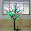 Suministro de Ventas Directas de Fábrica Luces de Paisaje Luces LED de Árbol Lila Hojas Verdes Flor Lila Rosa Árbol de Hoja de Ciprés LED