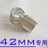 Tubo de Aço Inoxidável 25mm Seis Pontos Tubo Galvanizado Conector de Tubo de Aço Fixador Junta de Tubo Redondo Clipe de Fixação de Tubo de Ferro Fixador