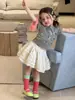 Verano 2026 Nueva Ropa Infantil Estilo Coreano Ropa Infantil Linda Camiseta de Manga Corta con Estampado de Gato para Niñas Camiseta Ajustada