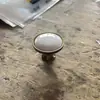Liga de Alumínio Mármore Cerâmica Handle Puxador de Armário Guarda-Roupa Ferragens para Móveis Acessórios Furo Único Ferragens de Móveis de Luxo Leve