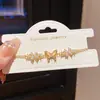 Pulseira de Corrente Flor Borboleta com Zircônia Banhada a Ouro Real 18K Exquisite Francesa Retro Acessível Luxo Joias de Alta Qualidade para Mulheres