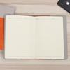 Subconjunto de cuaderno de negocios A5 con logotipo imprimible, inserto de pilar empresarial, bloc de notas con contraste de color
