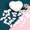 Confeti Tridimensional en Forma de Corazón Dorado y Rojo Transfronterizo para Habitación de Boda, Pétalos en Forma de Corazón para Lanzamiento en Bodas y Decoración de Cama