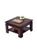 Nova Mesa de Centro Estilo Chinês Mesa de Jantar Uso Duplo Doméstico Madeira Maciça Mesa de Chá Mesa de Chá Criativa Moderna Mesa de Centro Simples para Escritório Mesa Quadrada