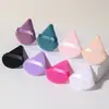 Esponja de Polvo Suave como el Algodón, Esponja Seca que No Atrapa el Polvo, Base de Maquillaje Líquida, Polvo Fijador Amigable con la Piel, Polvo Compacto, Polvo Suelto, Doble Uso para Aplicación Seca y Húmeda, Cushion de Terciopelo