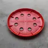 Tapa de Taburete de Plástico Engrosado, Tapa de Taburete Redonda, Tapa de Taburete Reforzada con Hierro, Tapa de Taburete de Ocho Agujeros, Tapa de Banco de Mercado Nocturno, Tapa de Puesto