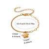 Pulsera de Zirconia de Venus y Luna Versátil Chapado en Oro No se Desvanece Estrella Acero Inoxidable Diseño de Nicho Ins Acero de Titanio