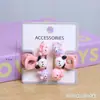 Presilha de Cabelo Infantil Doce Sanrio Exquisita 2 Pares Desenho Animado Boneca Presilha de Franja Vermelho da Internet Cabelo Quebrado Pequena Presilha de Agarrar
