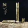 Porta incienso de bambú premium Zhengda con incrustaciones florales, Tubo largo de sándalo para incienso con soporte para varilla de incienso, Productos de bambú y madera estilo antiguo al por mayor