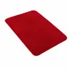 Alfombra de Piso Absorbente Antideslizante de Felpa de Fibra para Baño Alfombra Bordada Resistente a Manchas para el Hogar Alfombra para Puerta de Entrada Felpudo