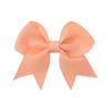 Ins Venta Caliente Mini Niños Lazo Pinza para el Cabello Bebé Bebé Pinza para el Cabello Color Sólido Niña Simple Pinza Lateral 325