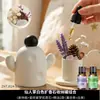 Difusor de aromaterapia sem chama em formato de cacto de desenho animado, uma nova e criativa pedra de fragrância de mesa estilo chinês para fragrância interna duradoura