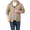 Ropa de Protección Solar de Seda de Hielo para Hombre Verano Exterior con Capucha Delgada Chaqueta de Pesca Transpirable Ligera Moda Ropa de Protección Solar