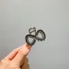 Presilha de metal strass laço alta qualidade tamanho médio para parte de trás da cabeça grampo de cabelo volume de cabelo menos meio rabo de cavalo presilha de cabelo estilo coreano acessório de cabeça