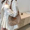 Xadrez Grande Capacidade Bolsa Feminina 2024 Novo Estilo Elegante Moda Casual Bolsa de Ombro Axilas Tote Bag