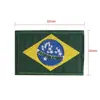 Insígnias de Bandeiras Nacionais do Mundo Adesivos de Tecido Bordados à Máquina para Computador Mochila de Exterior Patches Táticos de Moral Fabricantes